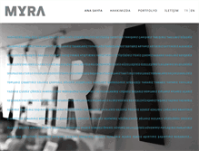 Tablet Screenshot of myra.com.tr